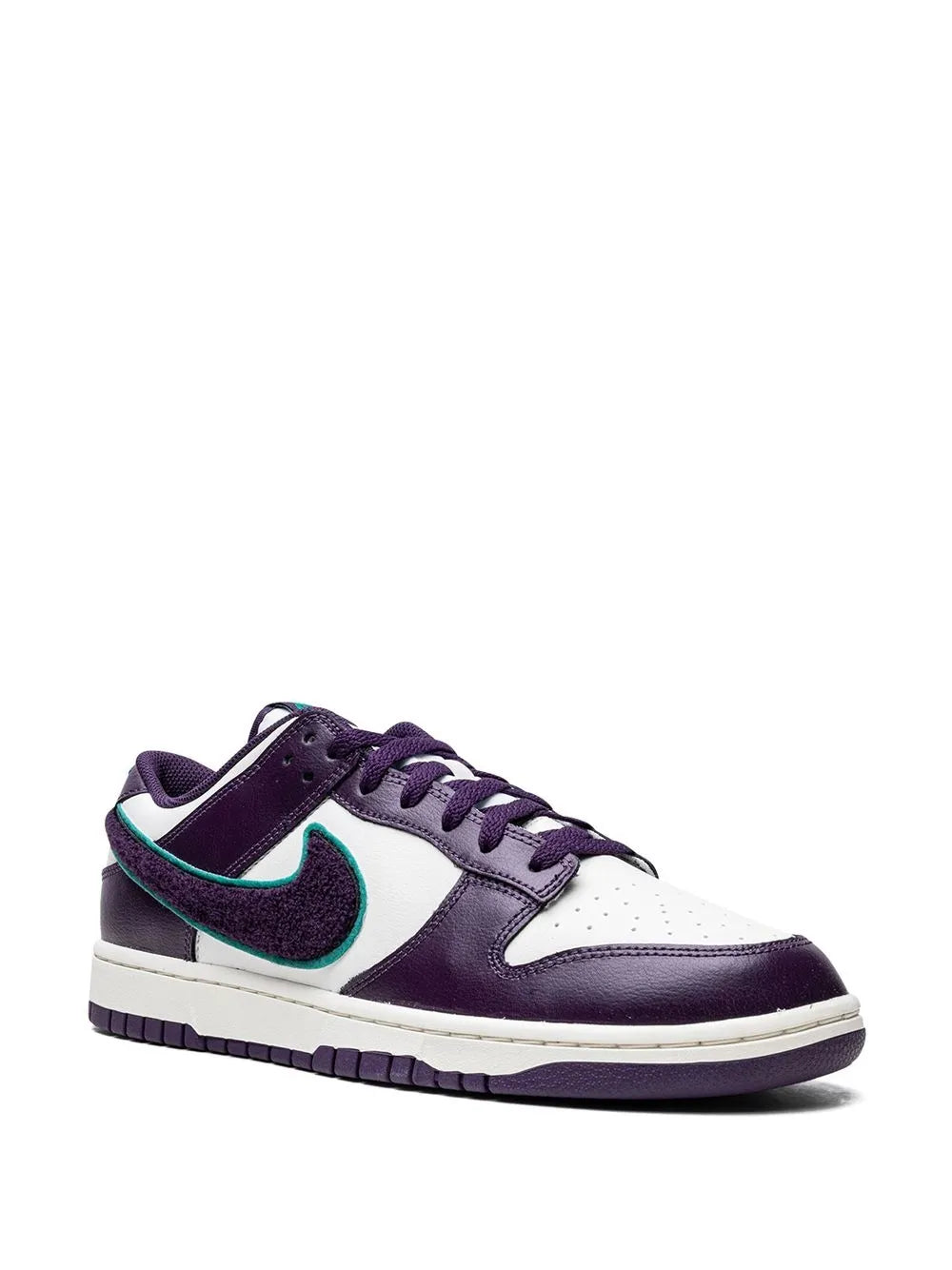 Nike Dunk Low Chenille Swoosh - Grand Purple Sneakers Grazuv Mart