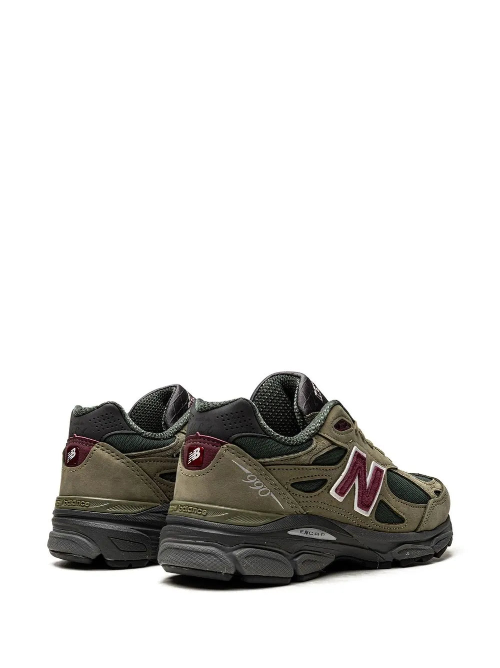 New Balance X Teddy Santis 990 V3 Green/Purple Sneakers Grazuv Mart