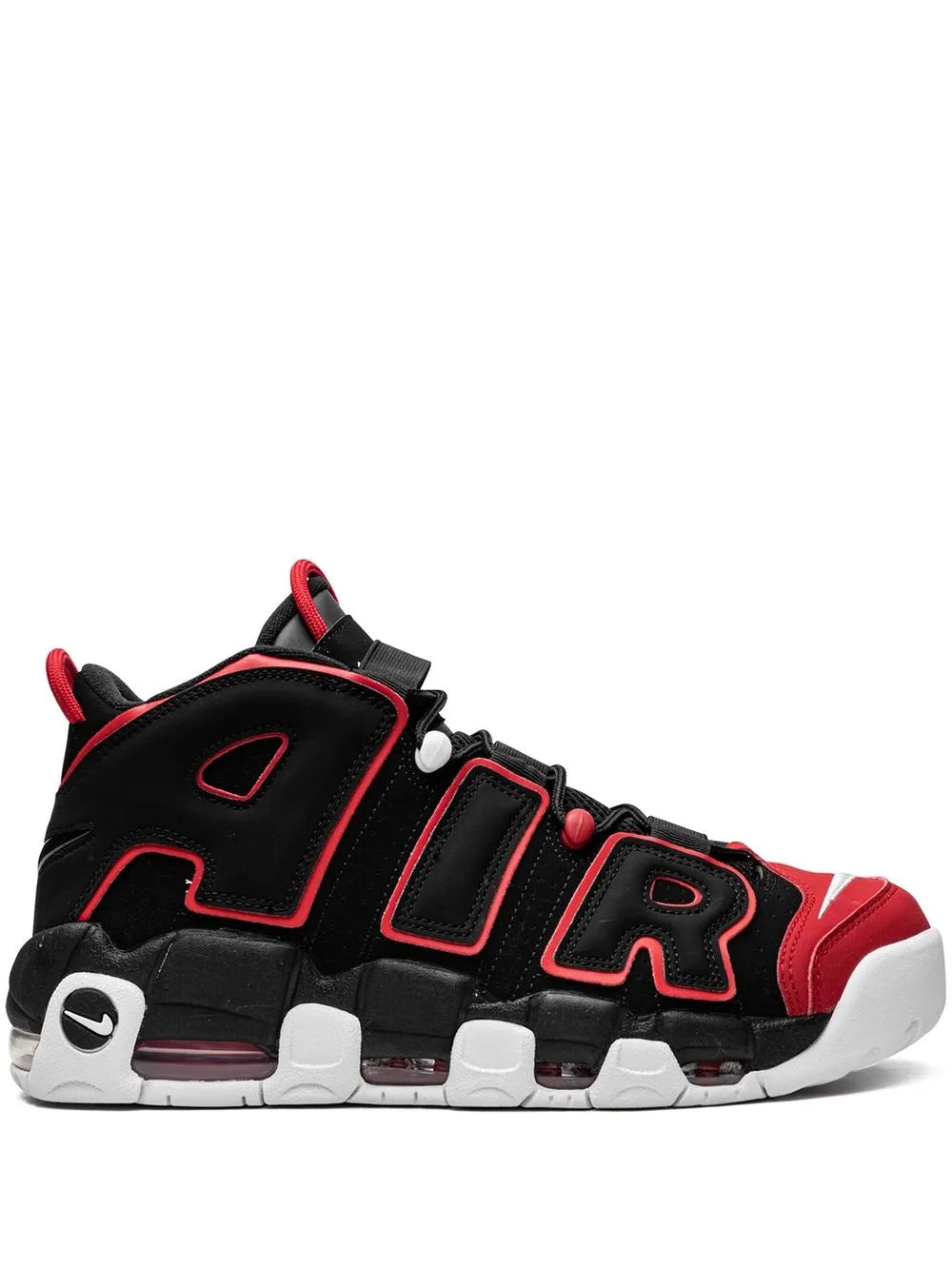 Nike Air More Uptempo 96 Red Toe Sneakers Grazuv Mart