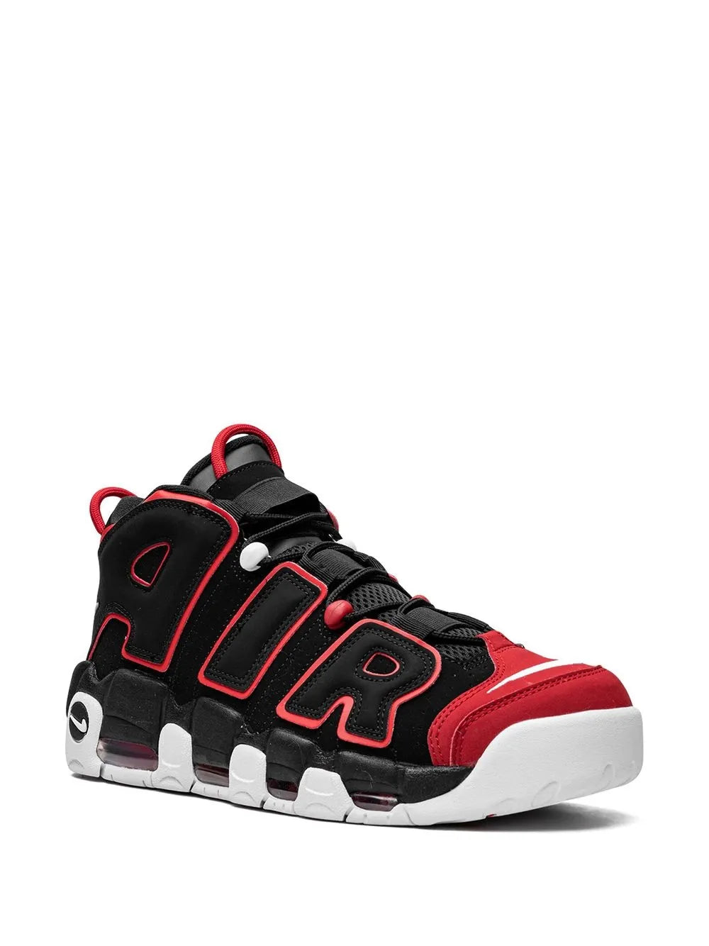 Nike Air More Uptempo 96 Red Toe Sneakers Grazuv Mart