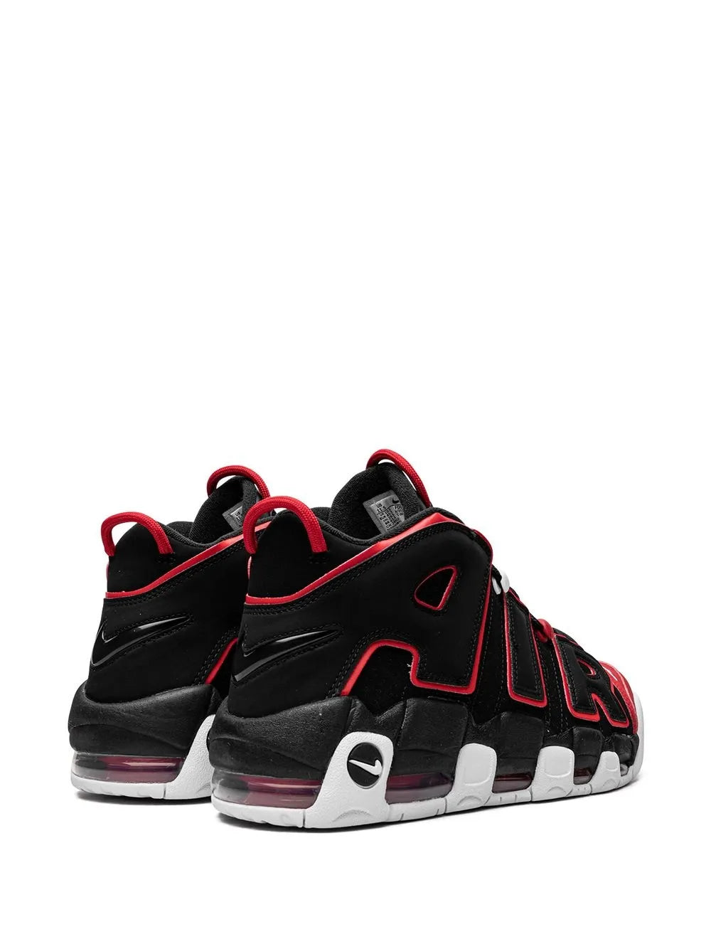 Nike Air More Uptempo 96 Red Toe Sneakers Grazuv Mart