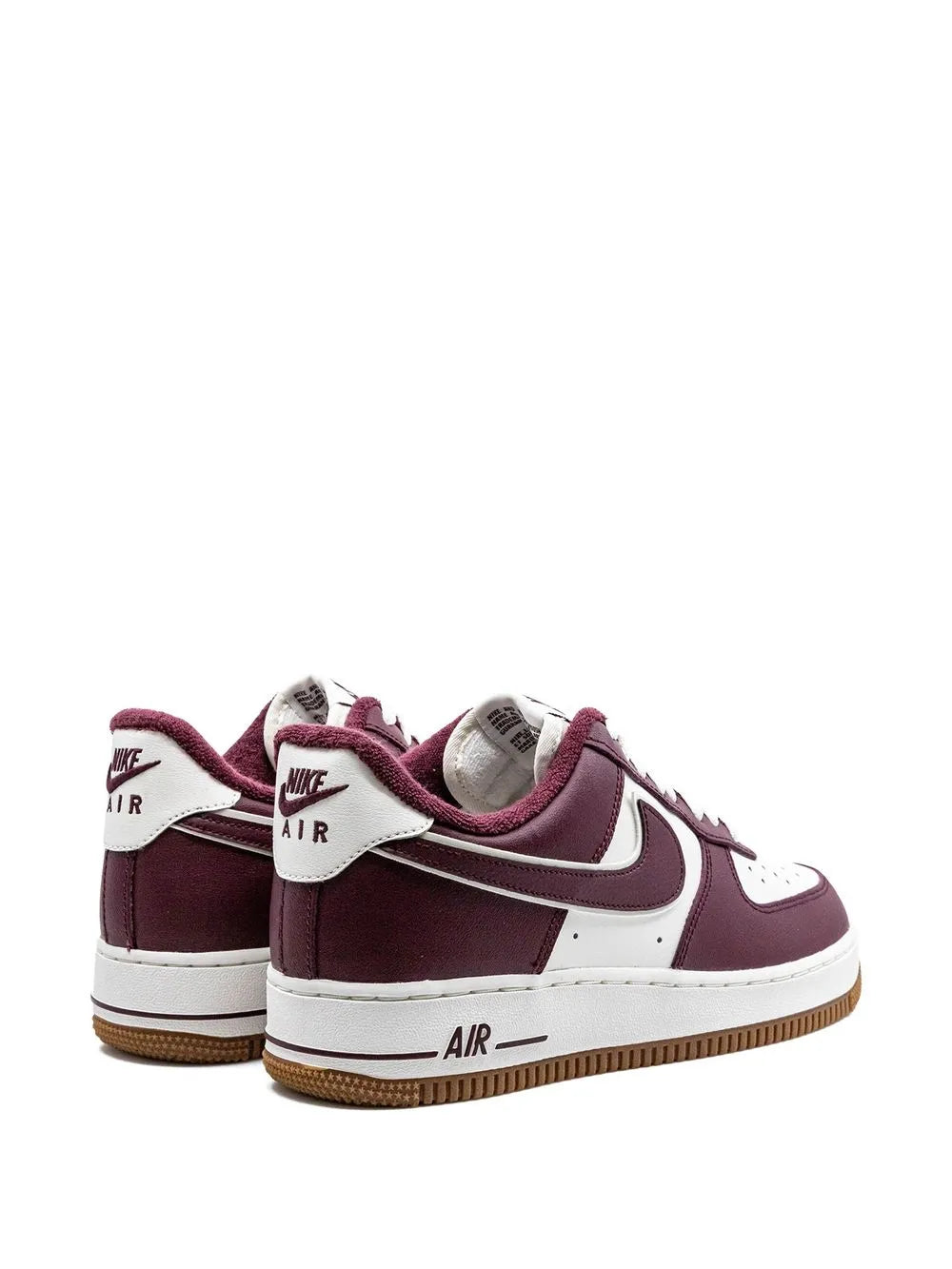 Nike Air Force 1 Low College Pack - Night Maroon Sneakers Grazuv Mart