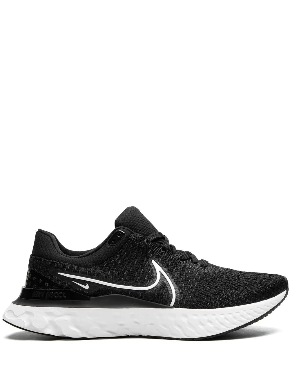 Nike React Infinity Run Flyknit 3 Black/White Sneakers Grazuv Mart