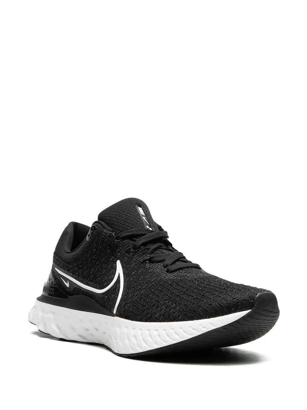 Nike React Infinity Run Flyknit 3 Black/White Sneakers Grazuv Mart