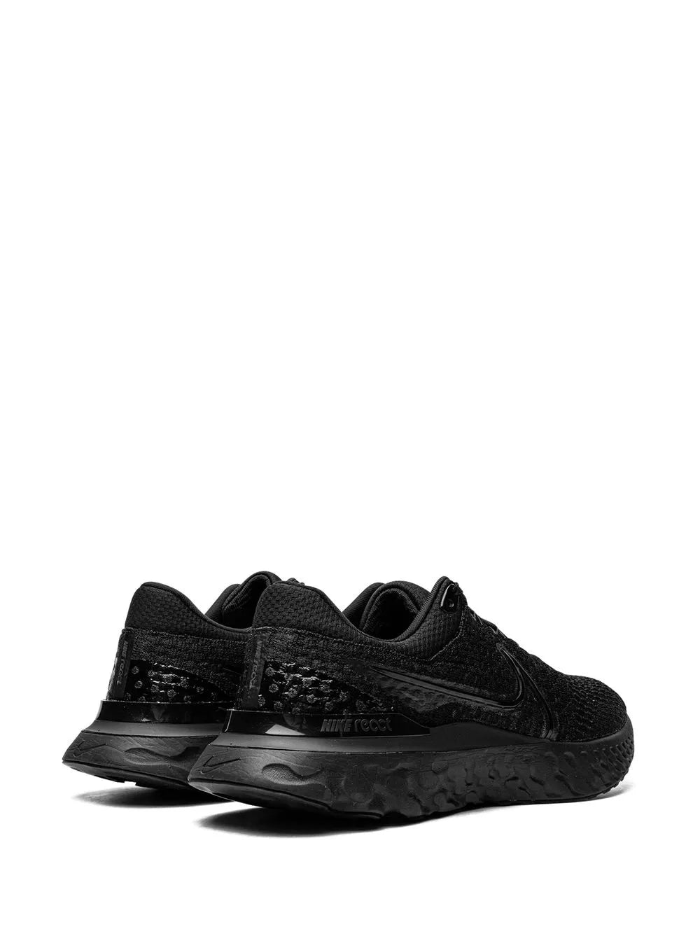 Nike React Infinity Run Flyknit 3 Triple Black Sneakers Grazuv Mart