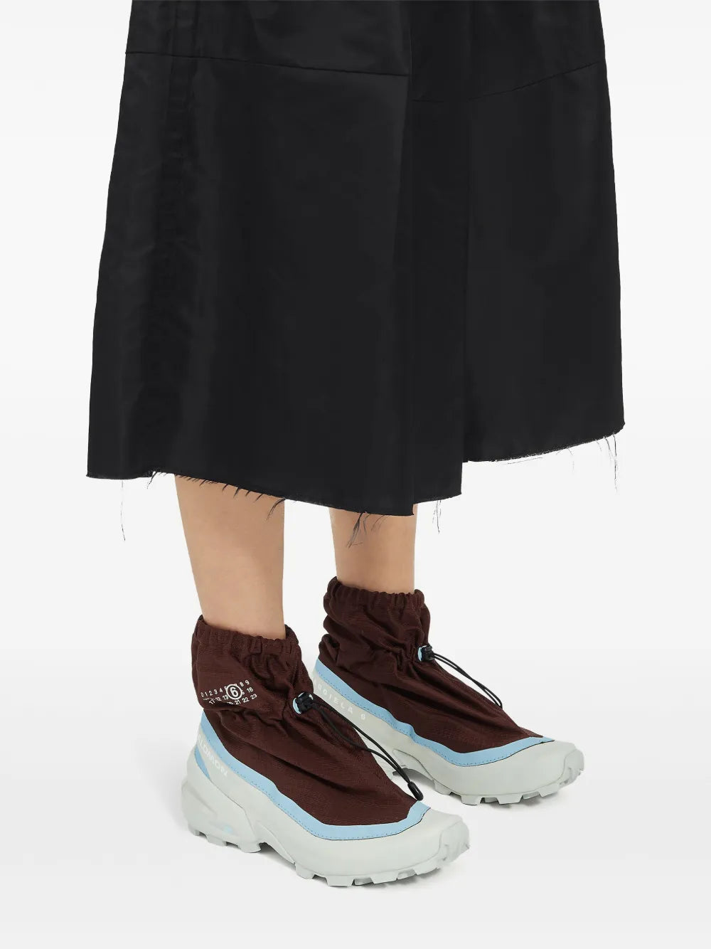 Mm6 Maison Margiela X Salomon Cross Mid-Top Sneakers Grazuv Mart