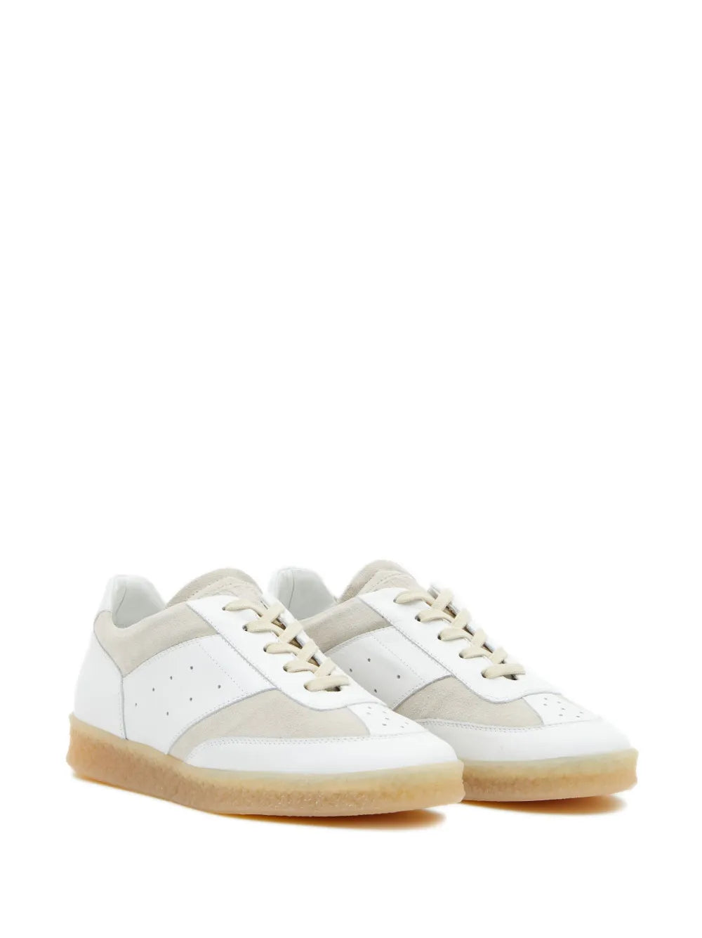 Mm6 Maison Margiela 6 Court Low-Top Sneakers Grazuv Mart