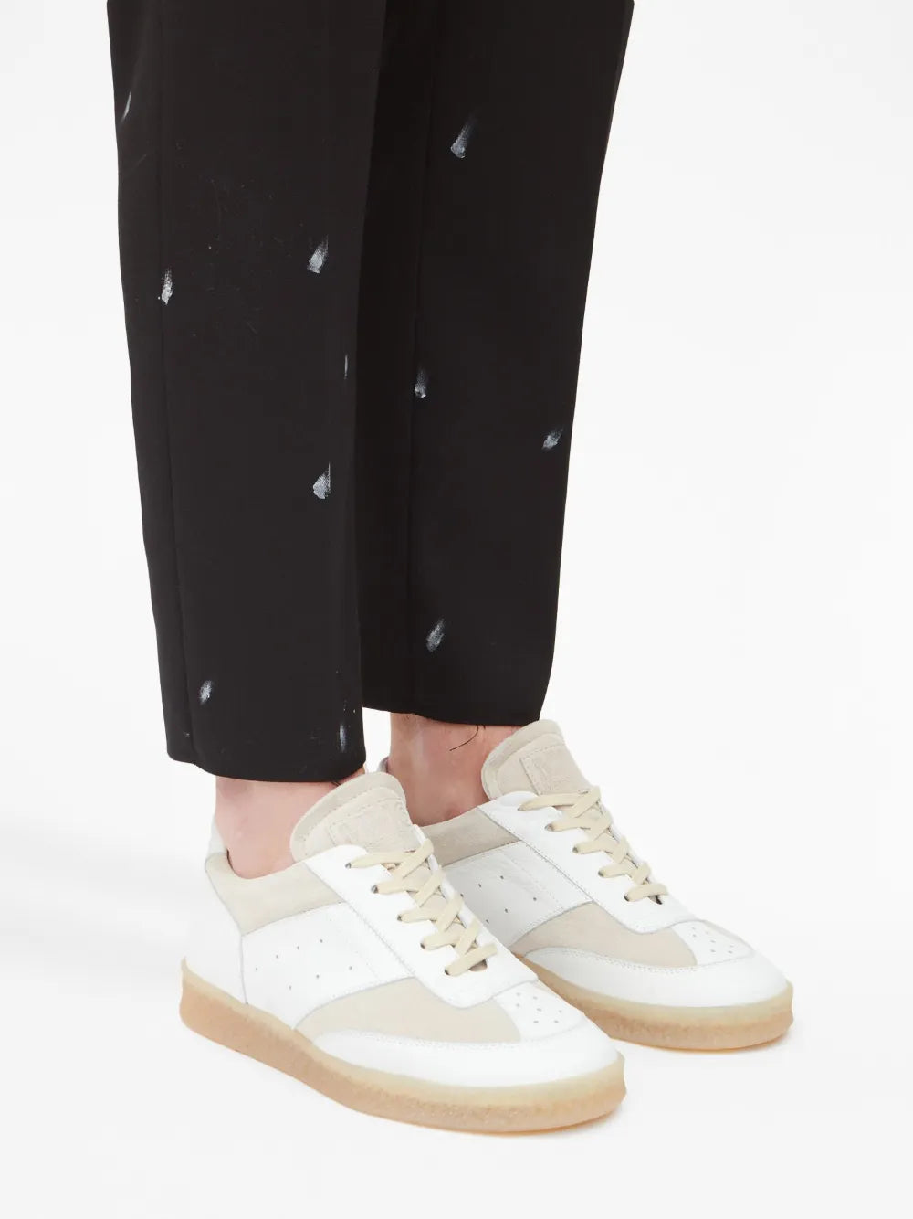 Mm6 Maison Margiela 6 Court Low-Top Sneakers Grazuv Mart