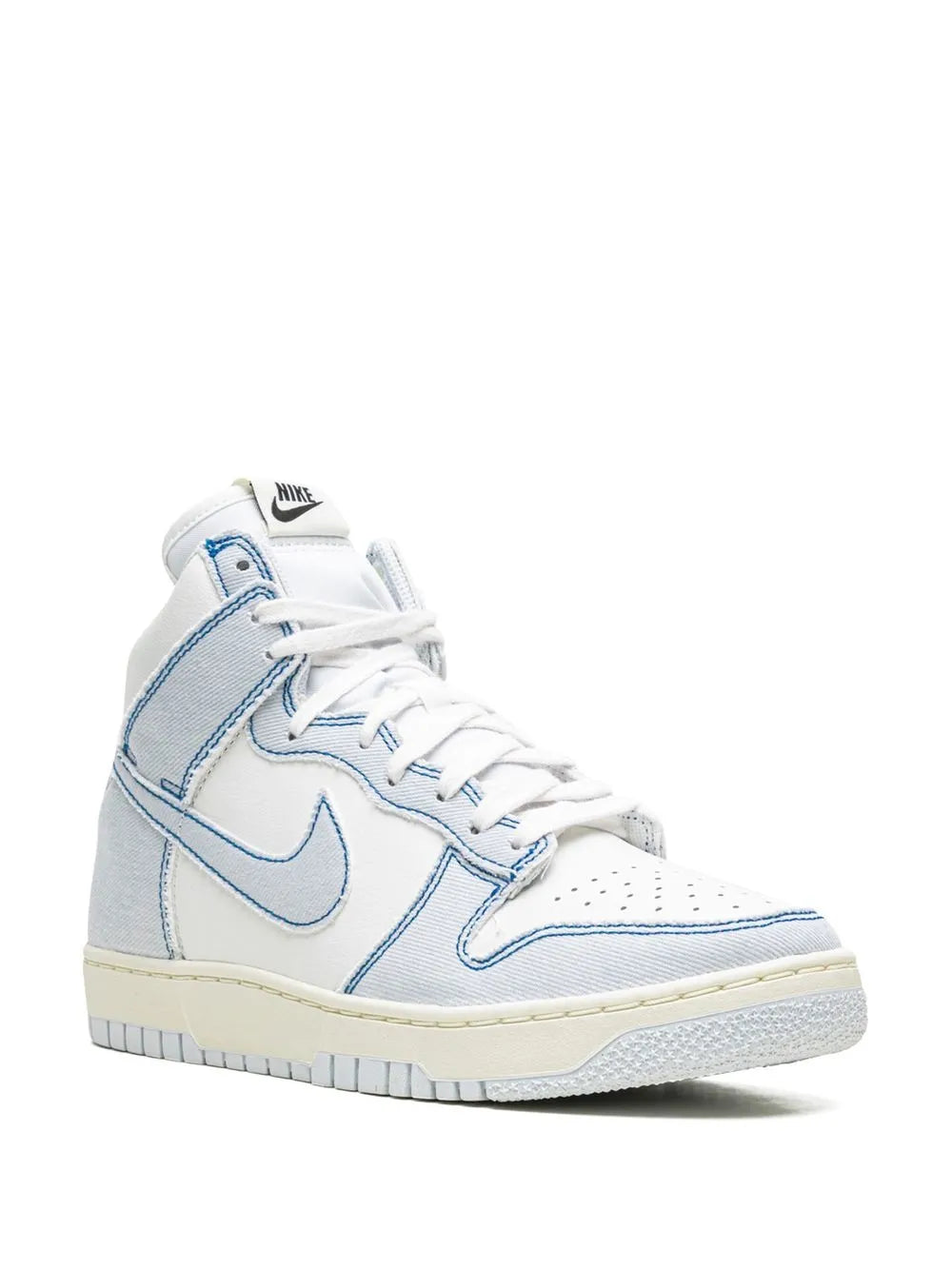 Nike Dunk High 1985 Blue Denim Sneakers Grazuv Mart