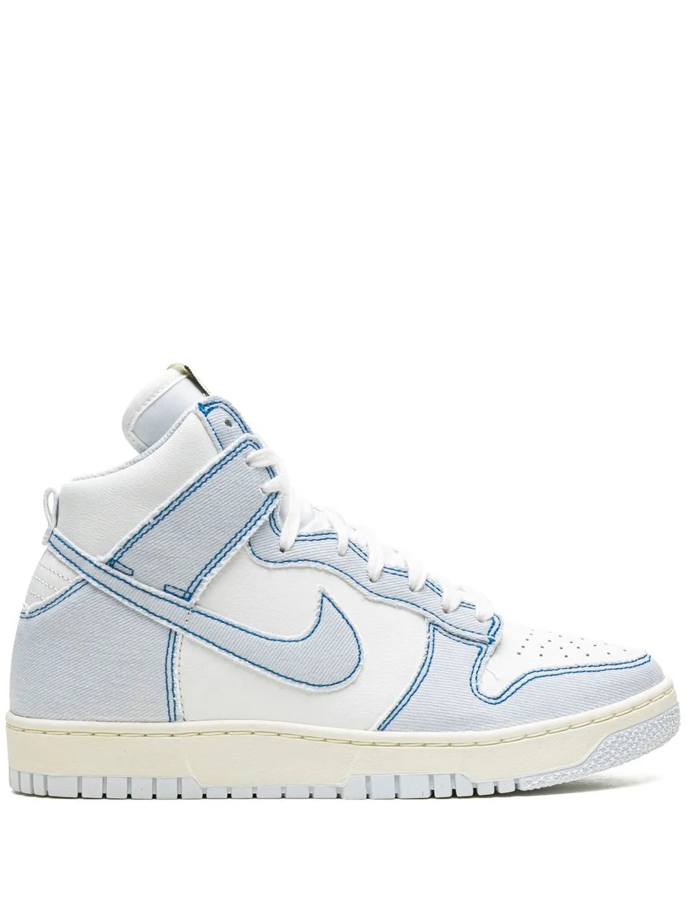 Nike Dunk High 1985 Blue Denim Sneakers Grazuv Mart