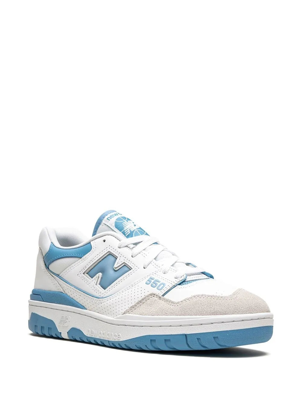 New Balance 550 White/Baby Blue Sneakers Grazuv Mart