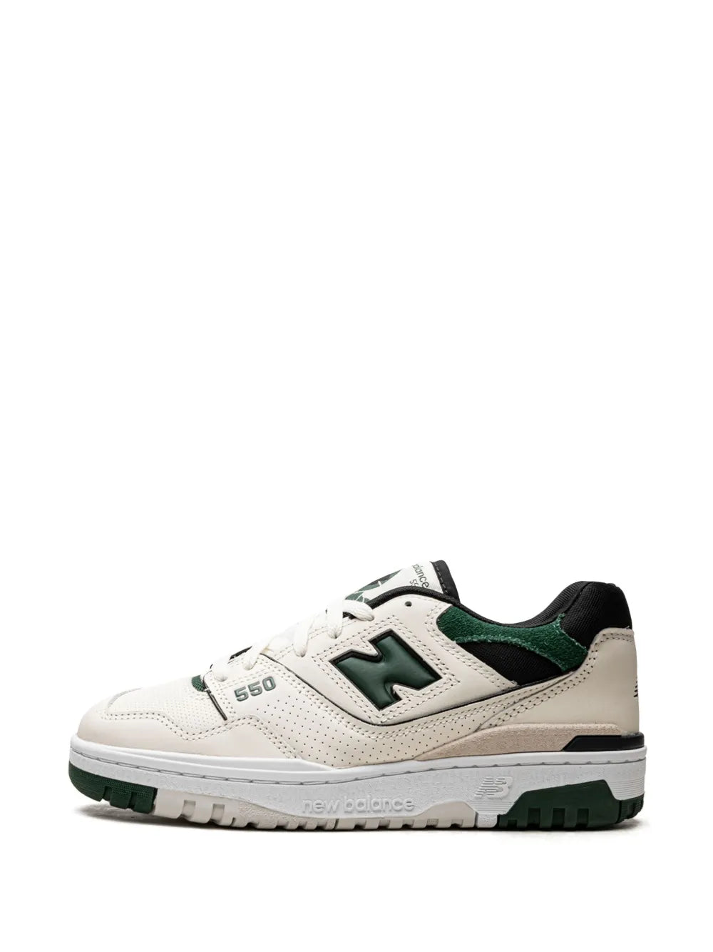 New Balance 550 Sea Salt Pine Green Sneakers Grazuv Mart