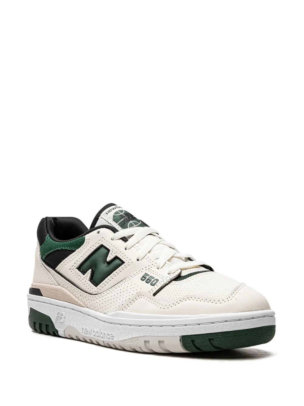 New Balance 550 Sea Salt Pine Green Sneakers Grazuv Mart