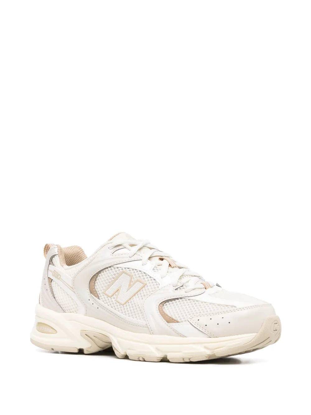 New Balance Logo-Patch Low-Top Sneakers Grazuv Mart