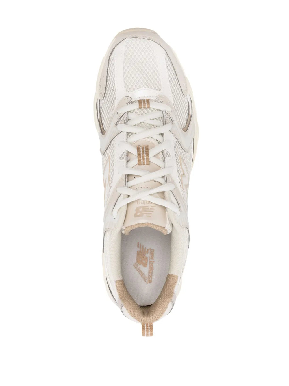 New Balance Logo-Patch Low-Top Sneakers Grazuv Mart