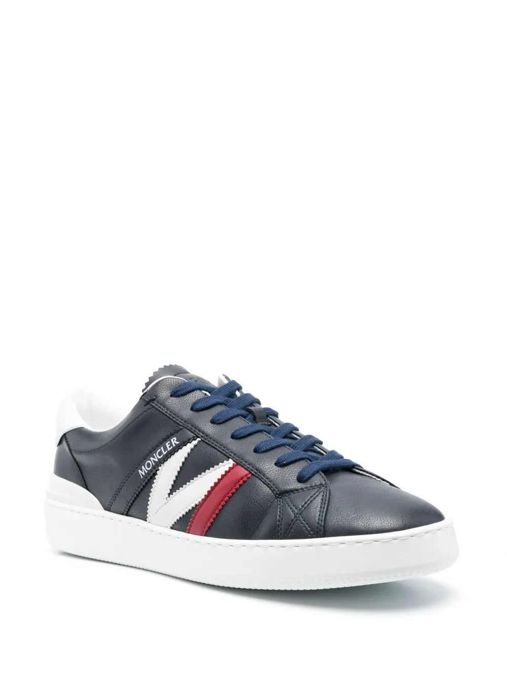 Moncler Logo Low-Top Sneakers Grazuv Mart
