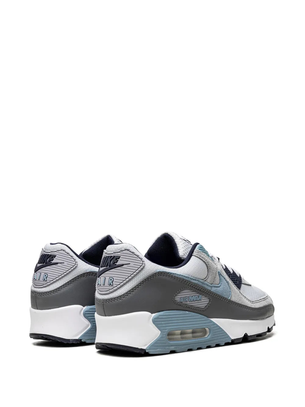 Nike Air Max 90 Pure Platinum Warm Blue Sneakers Grazuv Mart