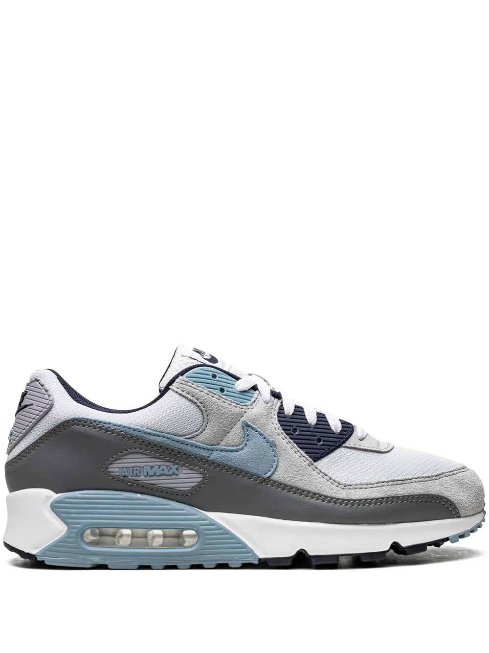 Nike Air Max 90 Pure Platinum Warm Blue Sneakers Grazuv Mart
