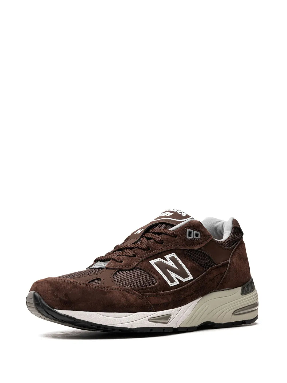 New Balance 991 Made In Uk - Mocha Brown Sneakers Grazuv Mart