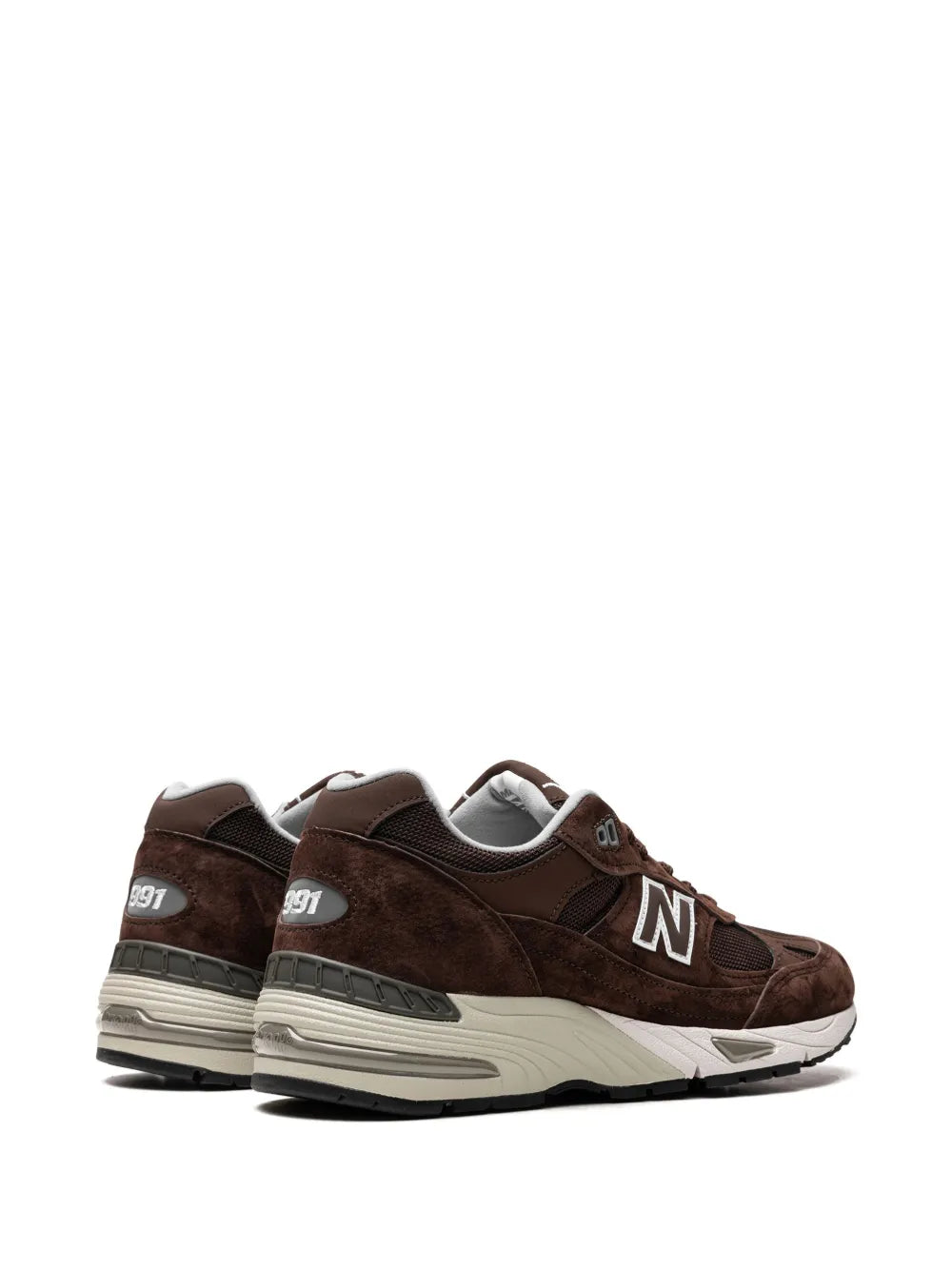 New Balance 991 Made In Uk - Mocha Brown Sneakers Grazuv Mart