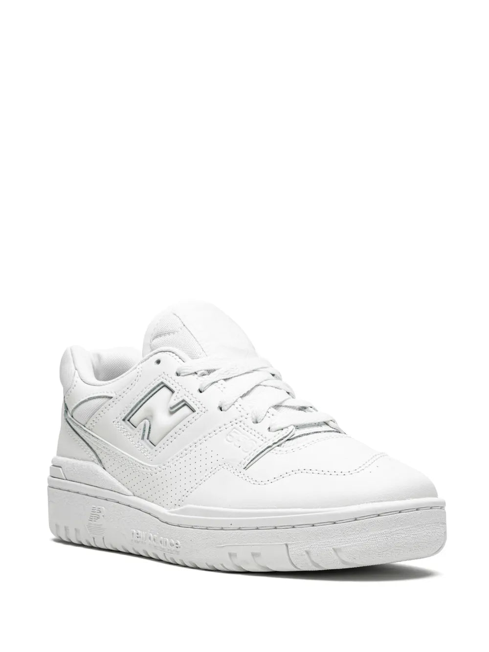 New Balance 550 Triple White Sneakers Grazuv Mart