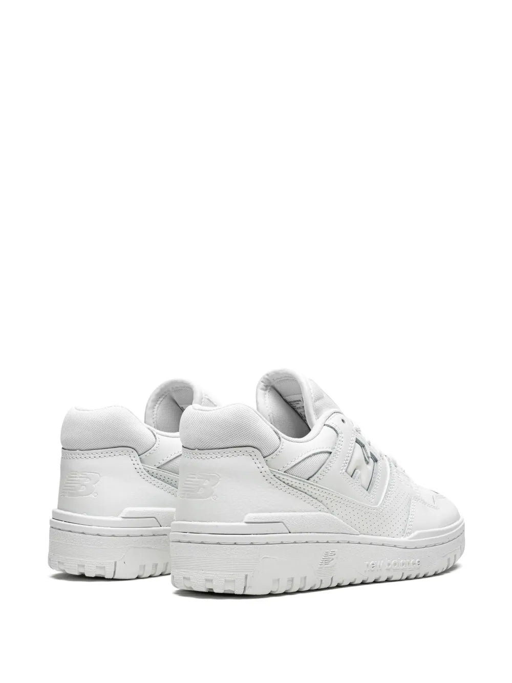 New Balance 550 Triple White Sneakers Grazuv Mart