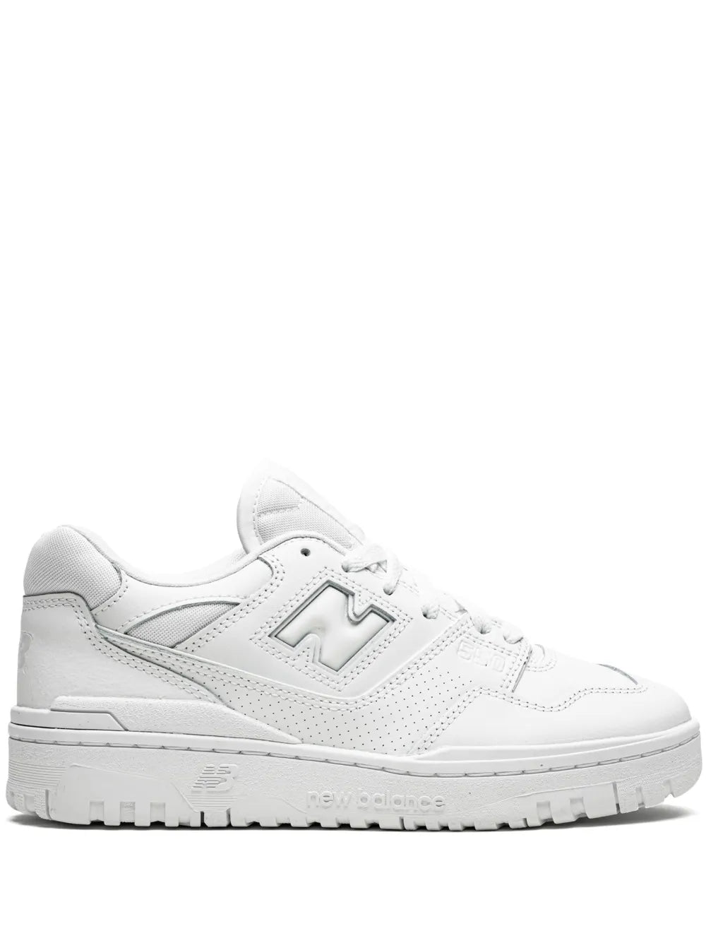 New Balance 550 Triple White Sneakers Grazuv Mart