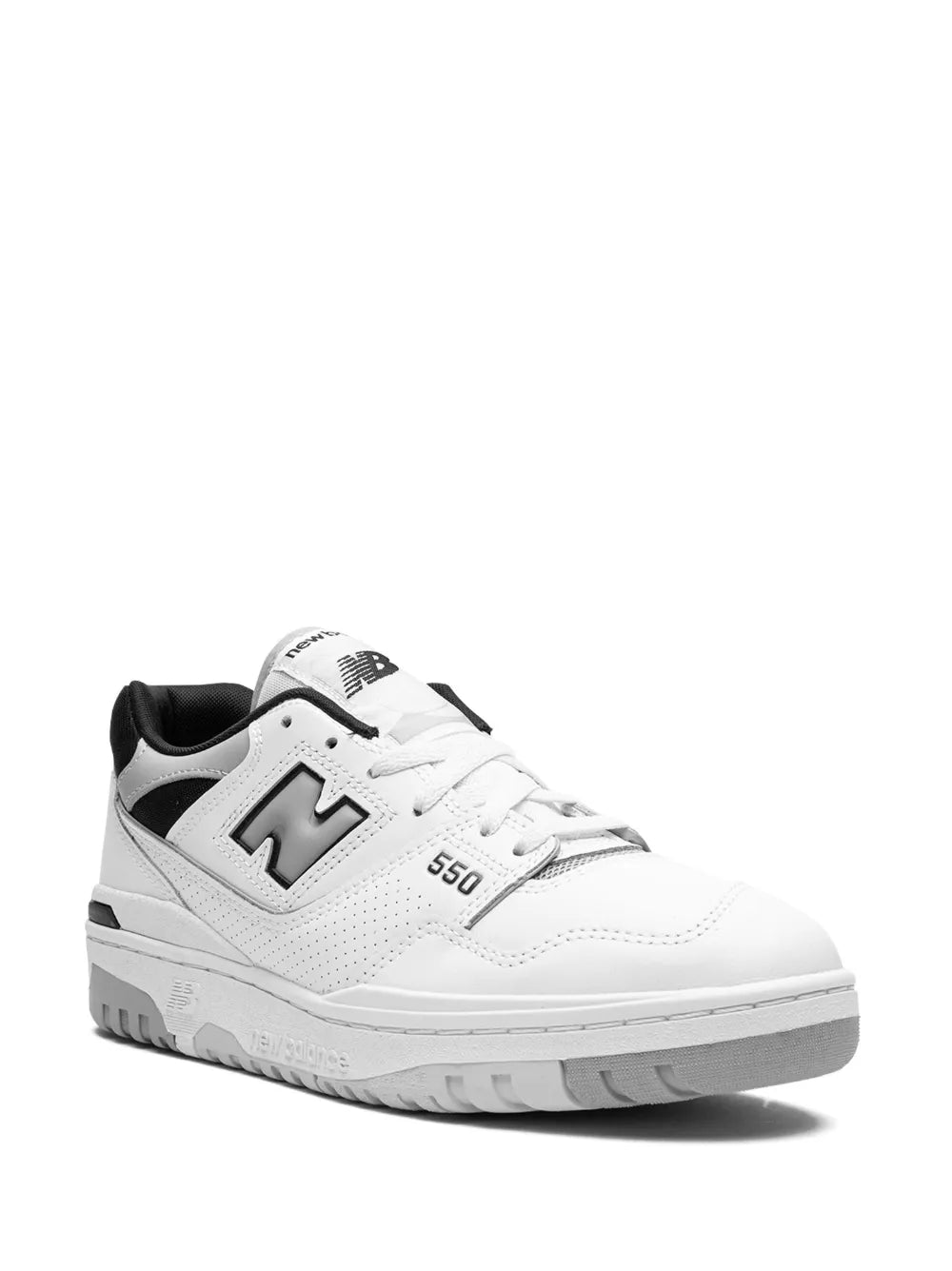 New Balance 550 White/Grey/Black Sneakers Grazuv Mart