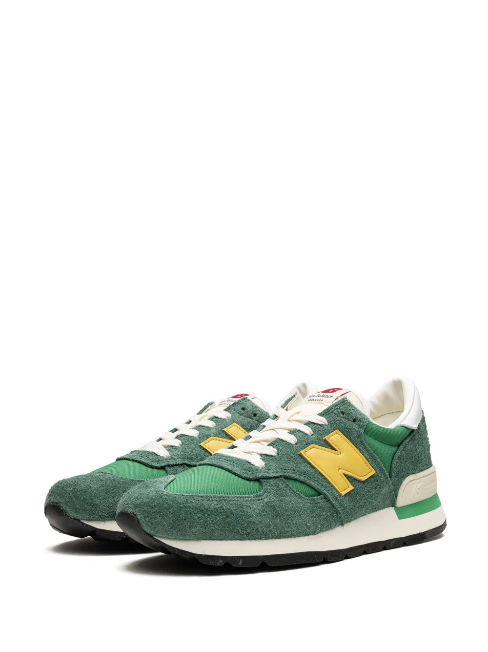 New Balance 990 V1 Green/Gold Sneakers Grazuv Mart