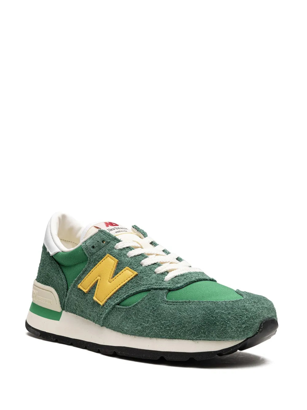 New Balance 990 V1 Green/Gold Sneakers Grazuv Mart