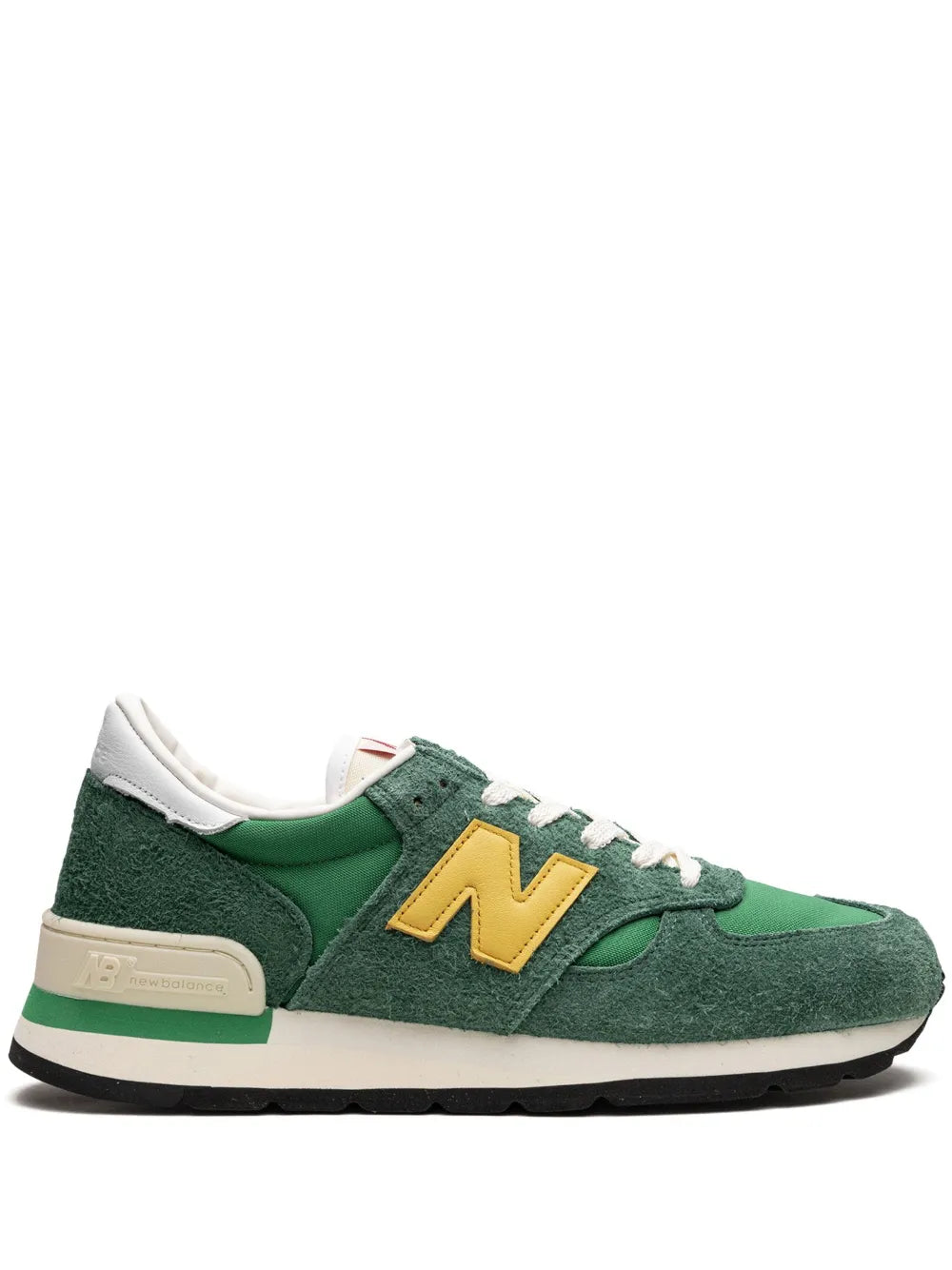 New Balance 990 V1 Green/Gold Sneakers Grazuv Mart