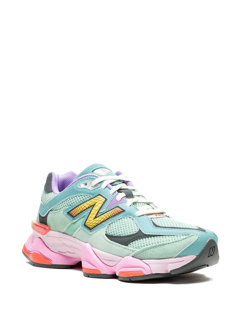 New Balance 9060 Sage Leaf/Neo Flame Sneakers Grazuv Mart