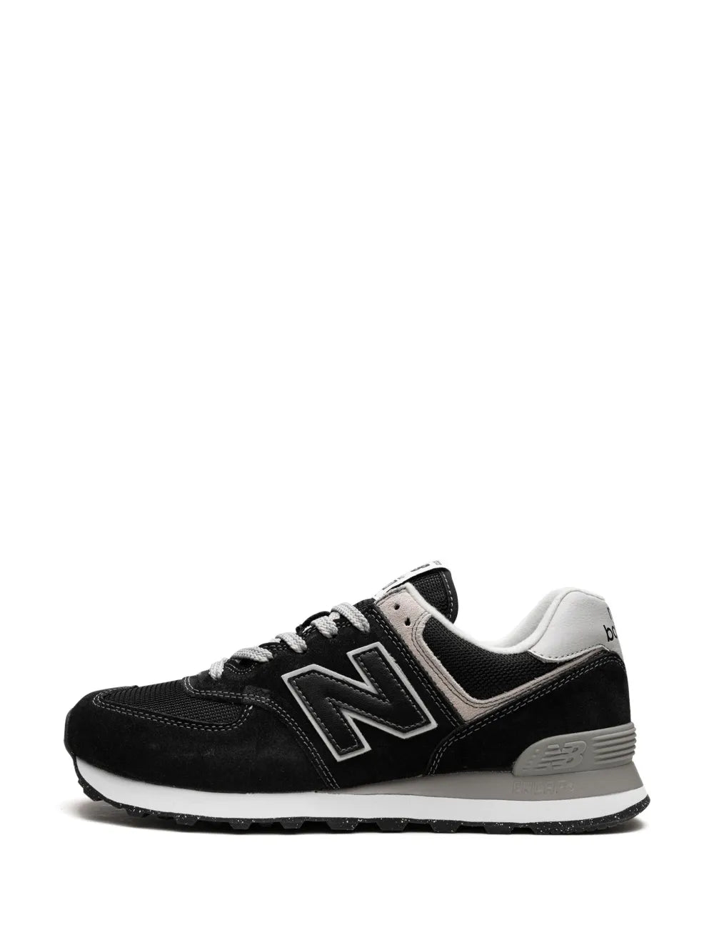 New Balance 574 Black White Sneakers Grazuv Mart