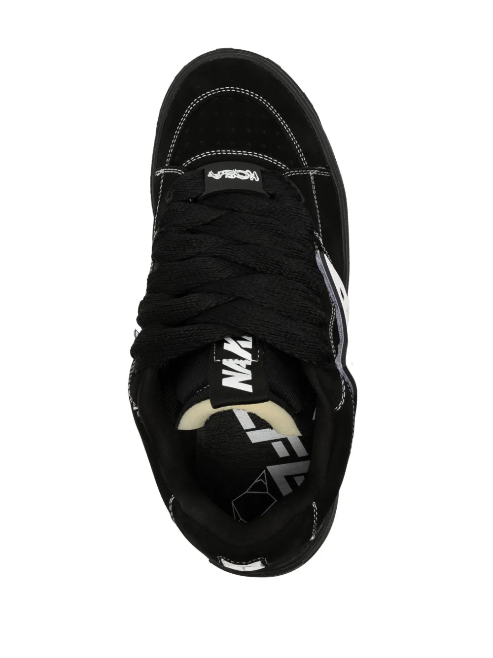 Naked Wolfe Kosa Midnight Low-Top Sneakers Grazuv Mart