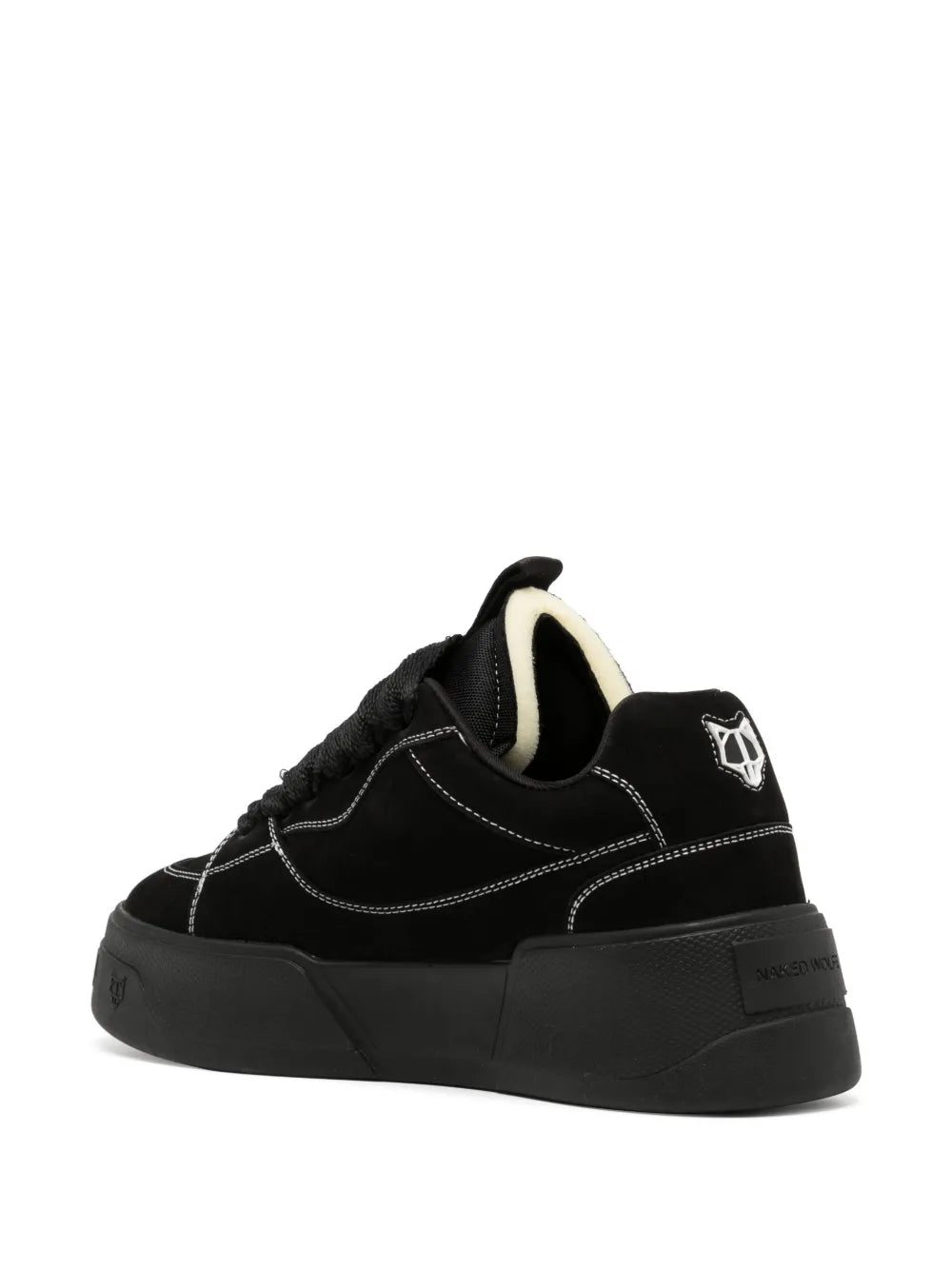 Naked Wolfe Kosa Midnight Low-Top Sneakers Grazuv Mart