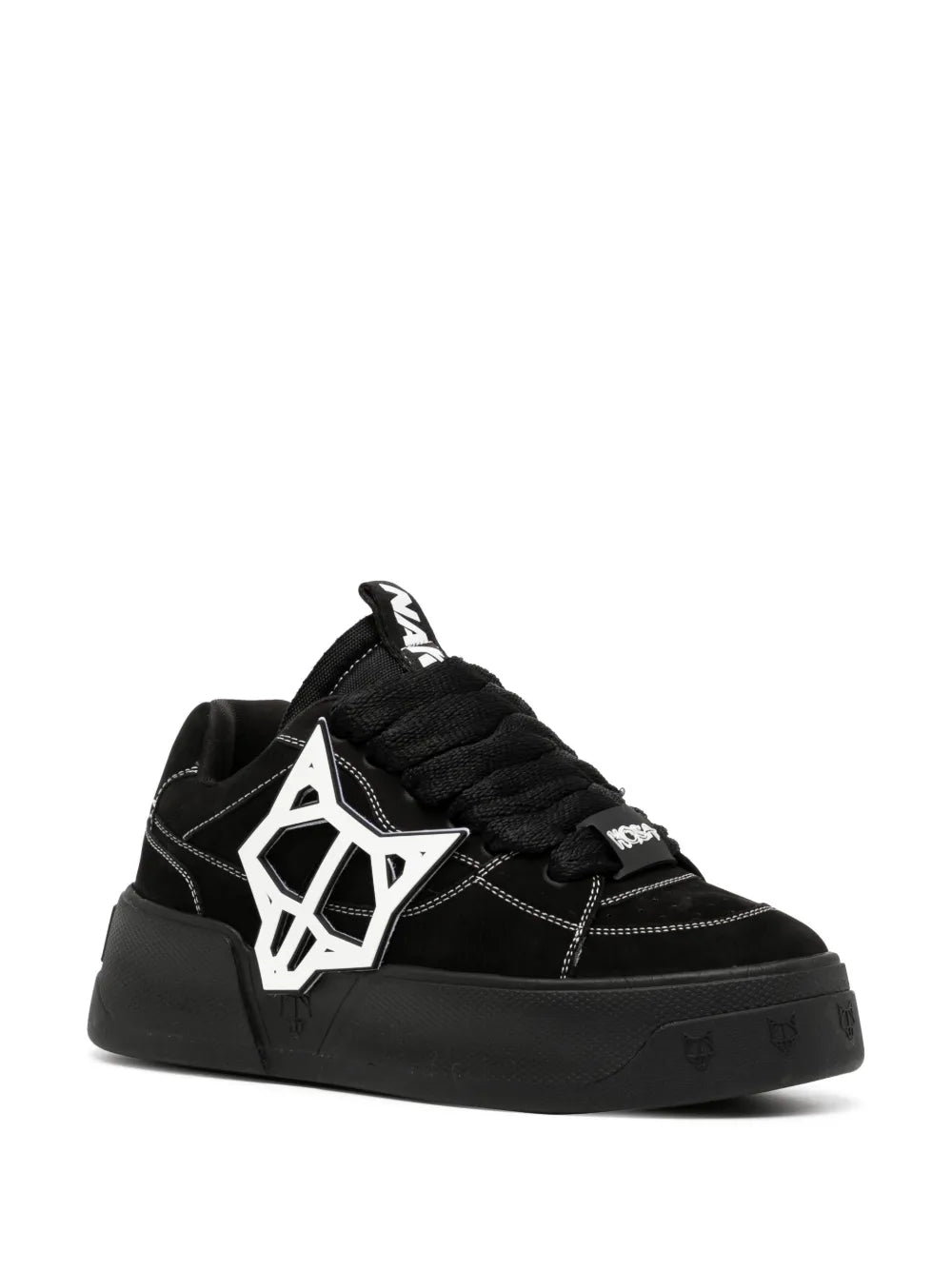 Naked Wolfe Kosa Midnight Low-Top Sneakers Grazuv Mart