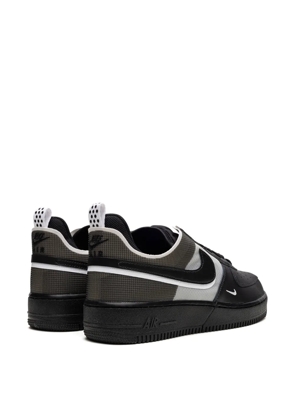 Nike Air Force 1 React Black/White Sneakers Grazuv Mart