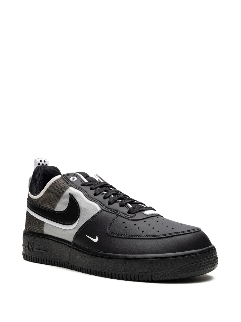 Nike Air Force 1 React Black/White Sneakers Grazuv Mart