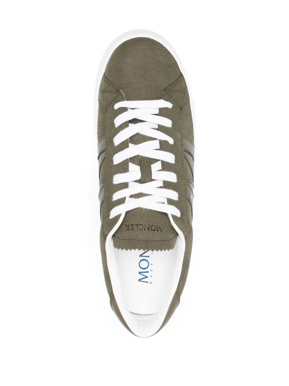 Moncler Monaco Panelled Sneakers Grazuv Mart