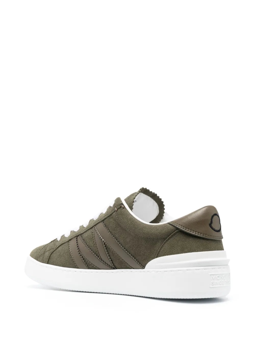 Moncler Monaco Panelled Sneakers Grazuv Mart