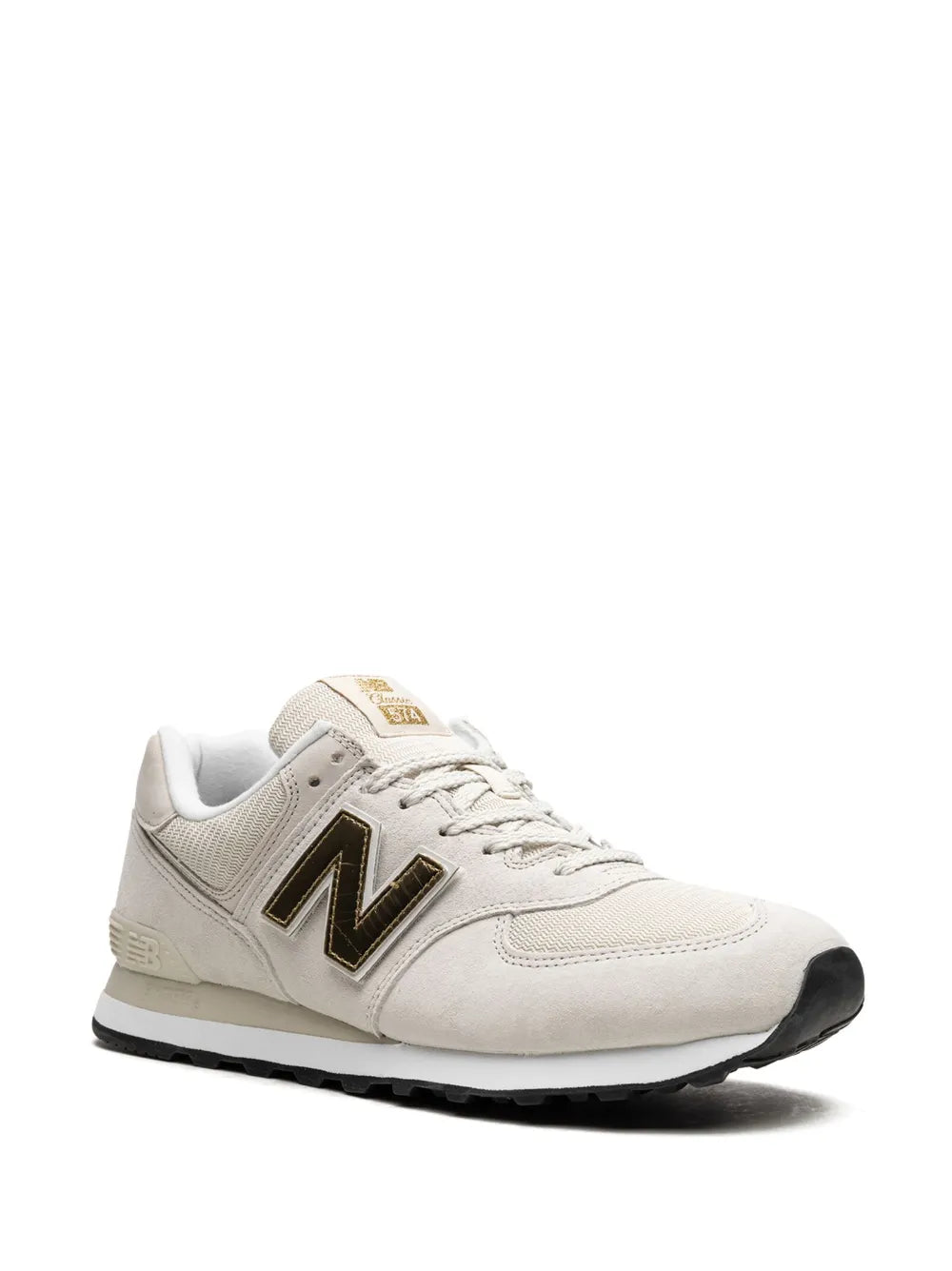 New Balance 574 Removable Patch Sneakers Grazuv Mart