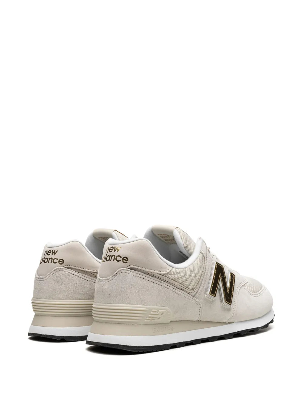 New Balance 574 Removable Patch Sneakers Grazuv Mart