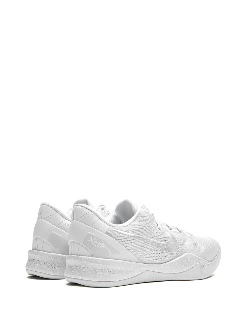 Nike Kobe 8 Protro Triple White Sneakers Grazuv Mart