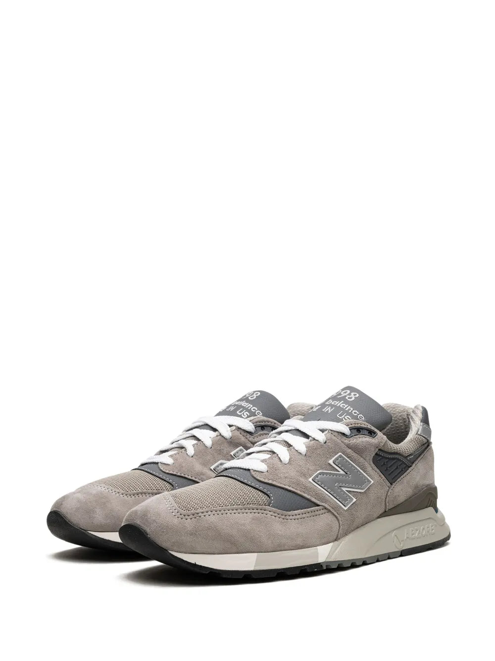 New Balance 998 Made In Usa Grey/Silver Sneakers Grazuv Mart