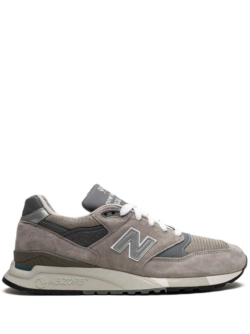 New Balance 998 Made In Usa Grey/Silver Sneakers Grazuv Mart