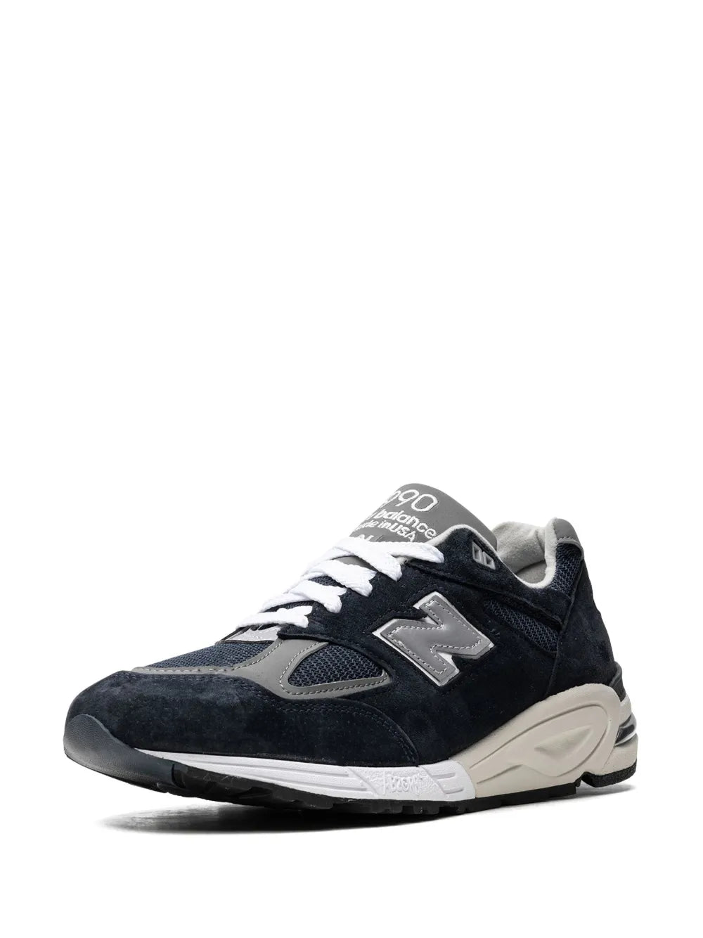 New Balance 990V2 Navy/White Sneakers Grazuv Mart