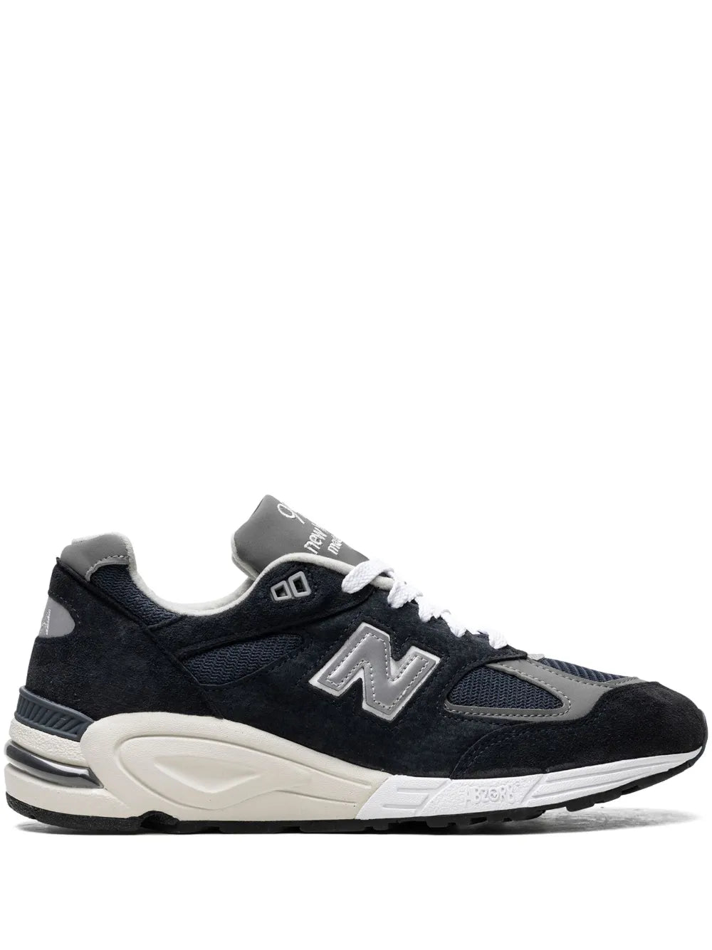 New Balance 990V2 Navy/White Sneakers Grazuv Mart