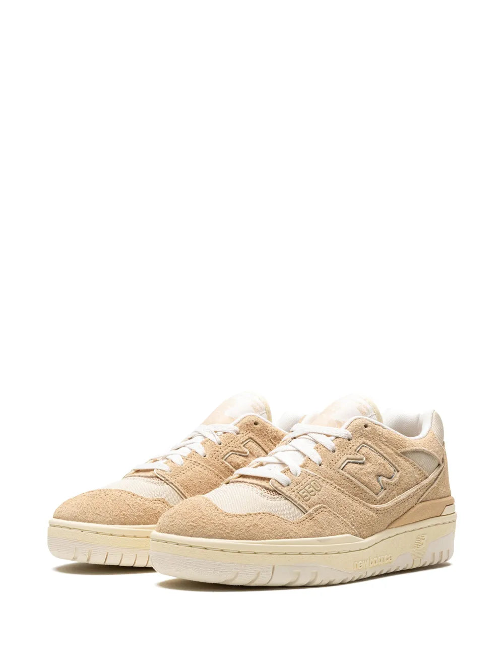 New Balance 550 Aime Leon Dore Taupe Suede Sneakers Grazuv Mart