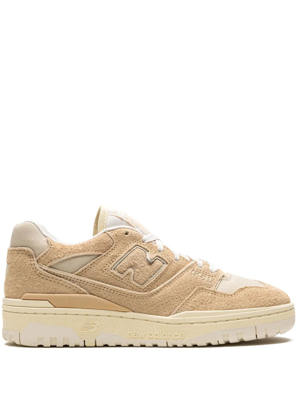 New Balance 550 Aime Leon Dore Taupe Suede Sneakers Grazuv Mart