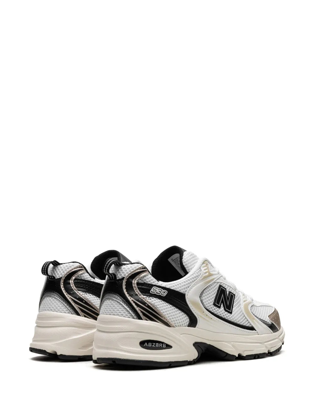 New Balance 530 White Beige Low-Top Sneakers Grazuv Mart